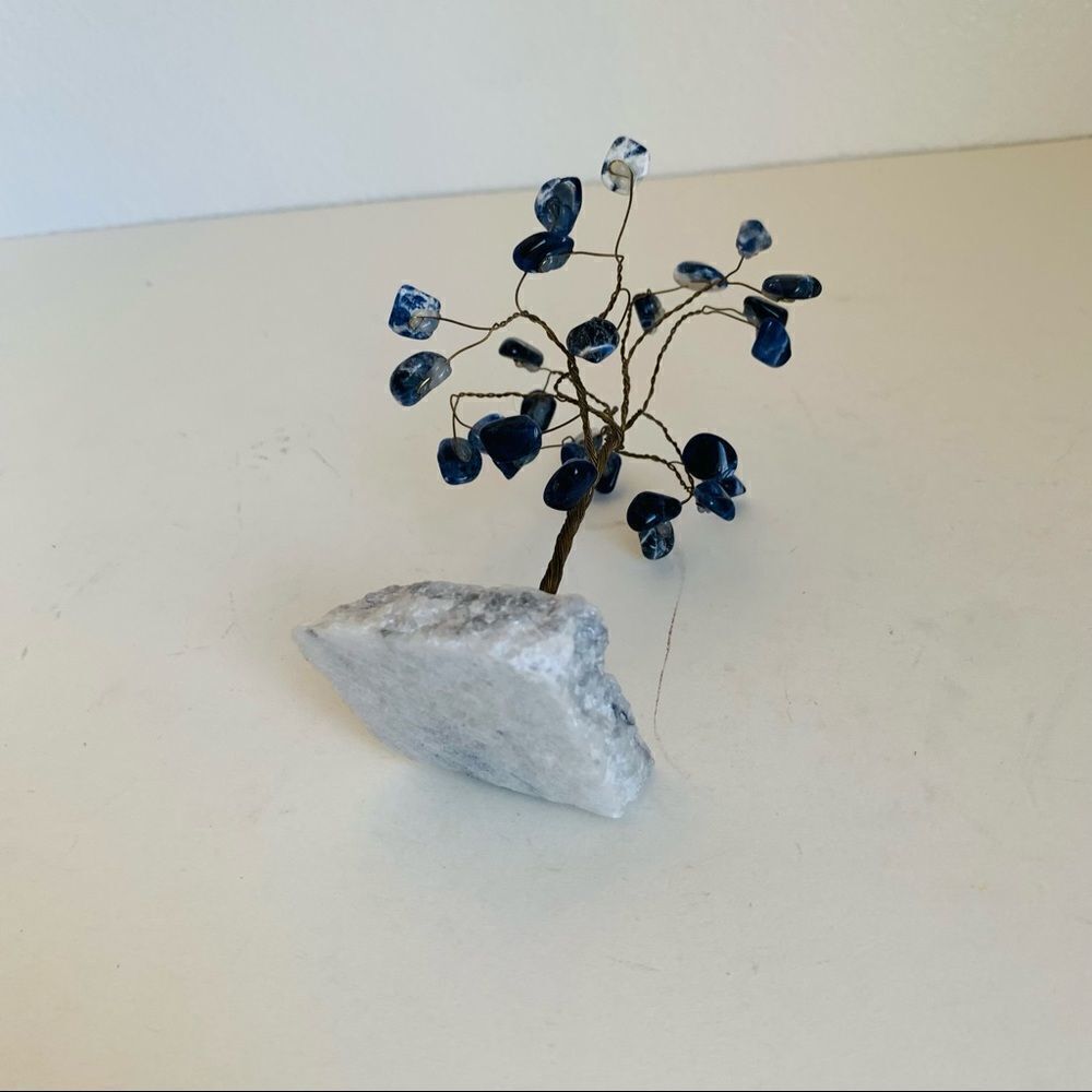 Sodalite Crystal Tree - Picture 3 of 3